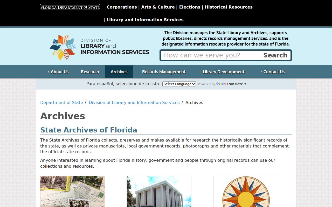 Miramar city directory research through the State Archives of Florida